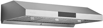 A left side view of the Hauslane PS18 (Chef Series)(30/36") under cabinet range hood for out Top 5 Best Under Cabinet Range Hoods of 2023 listicle