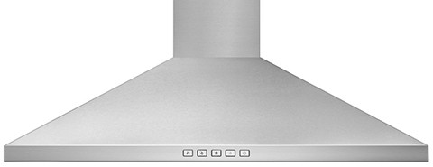 A front view of the BROAN-NuTone BWP2306SS (30") Chimney Range Hood for our Top 5 Wall Mount Chimney Range Hoods of 2022 listicle.