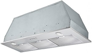 A side view of the Ancona Inserta Plus 36 Range Hood Insert for our Top 3 Best 36 Range Hood Insert of 2021 listicle.