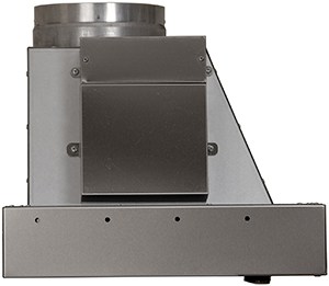 A side view of the Foremost FRHI-36S (Professional Series) 36 Range Hood Insert for our Top 3 Best 36 Range Hood Insert of 2021 listicle.