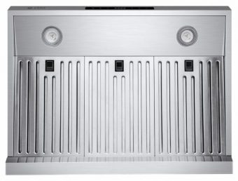 A bottom view of the Hauslane PS10 (Chef Series) (30") Under Cabinet range hood for our The Top 5 Best Under Cabinet Range Hoods of 2022 listicle.