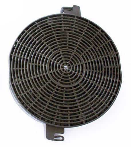 A charcoal filter for a ductless range hood